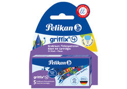 Inktpatroon Pelikan Griffix blauw op blister