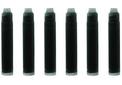 Inktpatroon Waterman internationaal zwart pak à 6 stuks