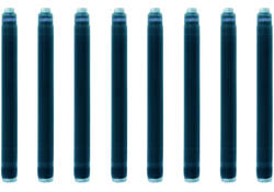 Inktpatroon Waterman nr 23 lang blauw pak à 8 stuks