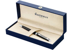 Balpen Waterman Hémisphère black lacquer CT medium