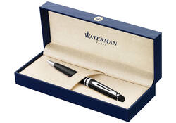 Balpen Waterman Expert black lacquer CT medium