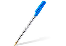 Balpen Staedtler Stick 430 blauw medium