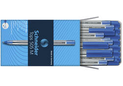 Balpen Schneider Tops 505 medium blauw