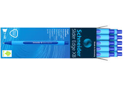 Balpen Schneider Slider Edge extra breed blauw