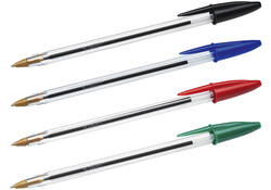 Balpen Bic Cristal medium groen