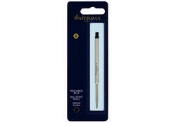 Balpenvulling Waterman fijn zwart blister à 1 stuk