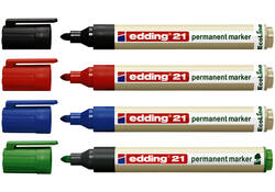 Viltstift edding 21 Ecoline rond zwart 1.5-3mm