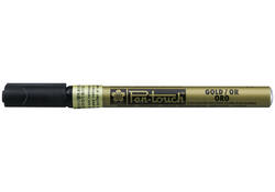 Viltstift Sakura pen-touch EF Goud 1-2mm