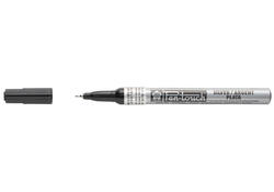 Viltstift Sakura pen-touch EF zilver 1-2mm