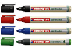 Viltstift edding 28 whiteboard Ecoline rond 1.5-3mm zwart