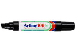 Viltstift Artline 100 schuin 7.5-12mm zwart