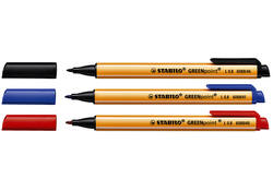 Fineliner STABILO GREENpoint 6088/46 large zwart