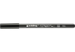 Brushpen edding 4200 porselein zwart