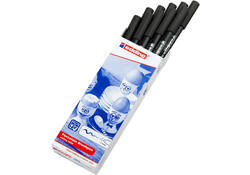 Brushpen edding 4200 porselein zwart