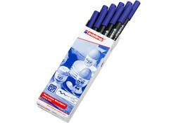 Brushpen edding 4200 porselein blauw