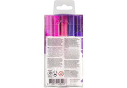 Brushpen Talens Ecoline set-violet blister à 5 stuks ass
