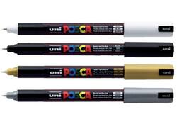 Verfstift Posca PC1MR extra fijn wit