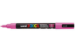 Verfstift Posca PC3M fijn roze