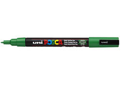 Verfstift Posca PC3M fijn donkergroen