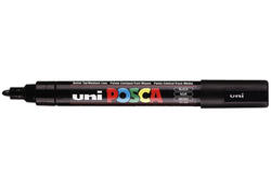 Verfstift Posca PC5M medium zwart
