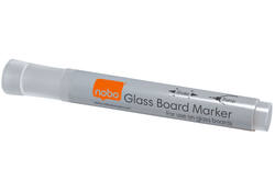 Viltstift Nobo glasbord wit