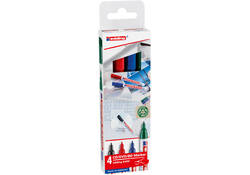 Cd marker edding 8400 rond 0.5-1.0mm assorti etui à 4 stuks