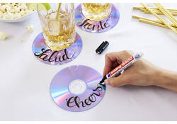 Cd marker edding 8400 rond 0.5-1.0mm assorti etui à 4 stuks