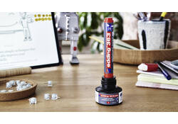 Viltstift edding 363 whiteboard schuin 1-5mm rood