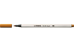 Brushstift STABILO Pen 568/89 donker oker