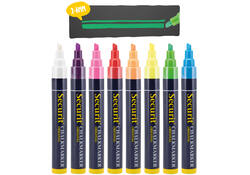 Krijtstift Securit SMA-510 schuin ass 2-6mm blister à 8st