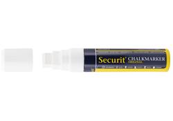Krijtstift Securit SMA-720 blok wit 7-15mm blister à 4st