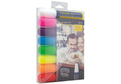 Krijtstift Securit SMA-720 blok ass 7-15mm blister à 8st