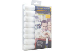 Krijtstift Securit SMA-720 blok wit 7-15mm blister à 8st