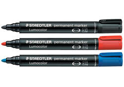 Viltstift Staedtler 352 rond zwart 2mm