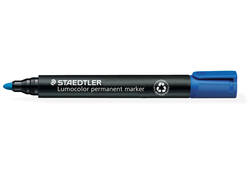 Viltstift Staedtler 352 rond blauw blauw