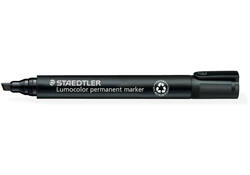 Viltstift Staedtler Lumocolor 350 permanent schuin zwart