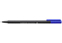 Fineliner Staedtler Triplus 334 blauw 0.3mm