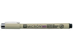Fineliner Sakura pigma micron zwart 0.2mm