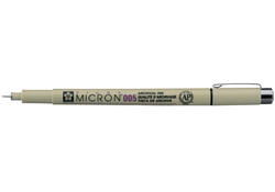 Fineliner Sakura pigma micron zwart 0.2mm