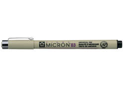 Fineliner Sakura pigma micron zwart 0.35mm