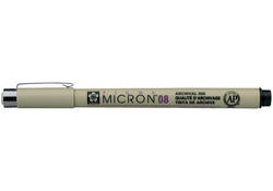 Fineliner Sakura pigma micron zwart 0.5mm