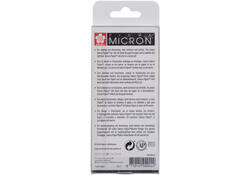 Fineliner Sakura pigma micron set 6stuks zwart