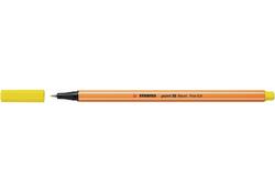 Fineliner STABILO point 88/024 fijn neon geel