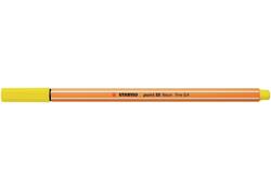 Fineliner STABILO point 88/024 fijn neon geel
