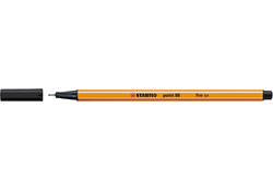Fineliner STABILO point 88/46 fijn zwart