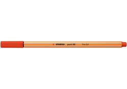 Fineliner STABILO point 88/40 fijn rood