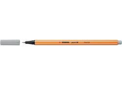 Fineliner STABILO point 88/94 fijn lichtgrijs