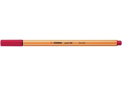 Fineliner STABILO point 88/50 fijn donkerrood