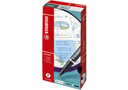 Fineliner STABILO Sensor 189/40 fijn rood