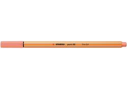 Fineliner STABILO point 88/26 fijn abrikoos